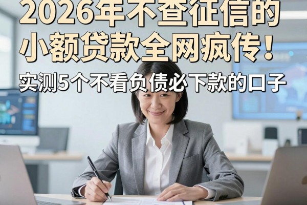 2026年不查征信的小额贷款全网疯传！实测5个不看负债必下款的口子