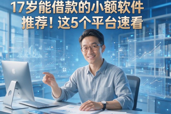 17岁能借款的小额软件推荐！这5个平台速看