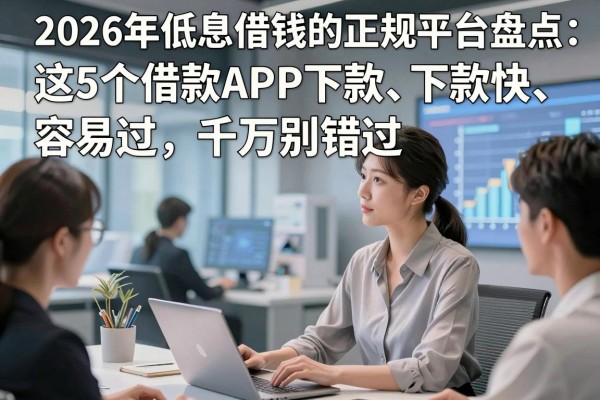 2026年低息借钱的正规平台盘点:这5个借款APP下款快、容易过,千万别错过!