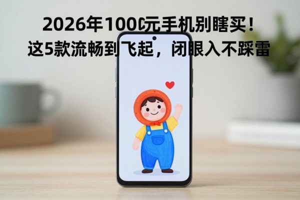 2026年1000元手机别瞎买!这5款流畅到飞起,闭眼入不踩雷