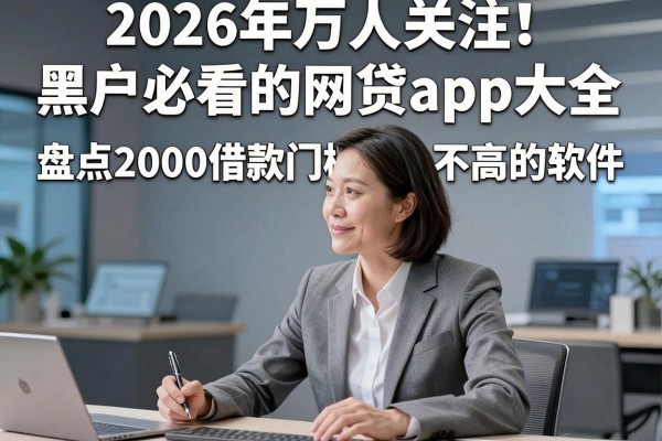 2026年万人关注!黑户必看的网贷app大全,盘点2000借款门槛不高的软件