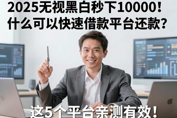 2025无视黑白秒下10000!什么可以快速借款平台还款?这5个平台亲测有效