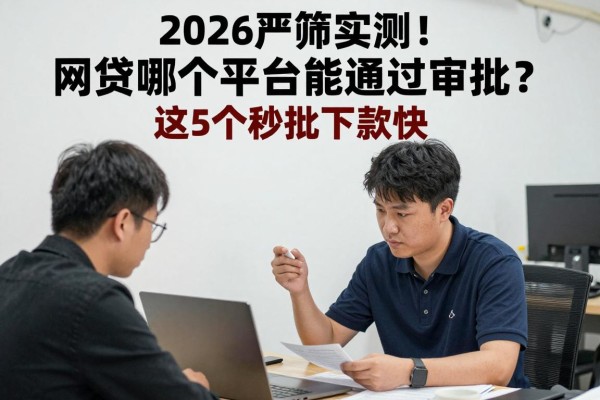 2026严筛实测!网贷哪个平台能通过审批?这5个秒批下款快