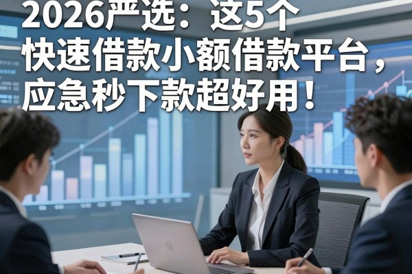 2026严选：这5个快速借款小额借款平台，应急秒下款超好用！