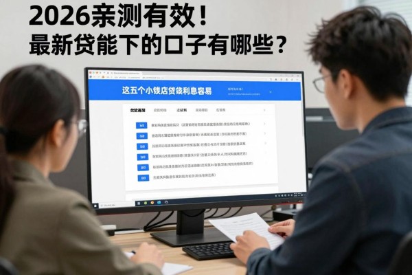 2026亲测有效!最新贷款能下的口子有哪些?这五个小额贷款借钱超容易
