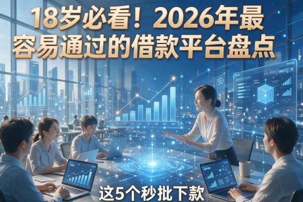 18岁必看！2026年最容易通过的借款平台盘点，这5个秒批下款
