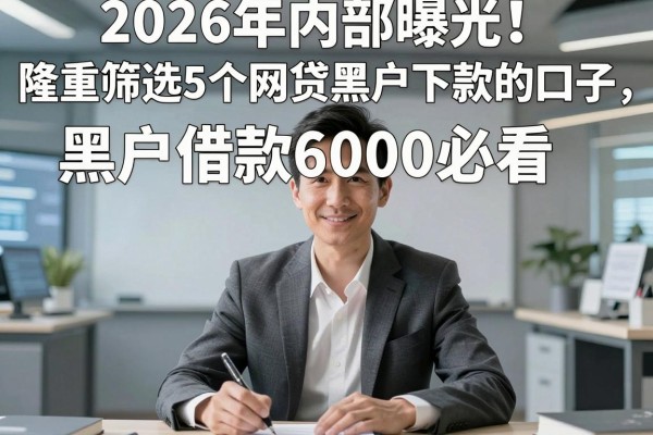 2026年内部曝光!隆重筛选5个网贷黑户下款的口子,黑户借款6000必看