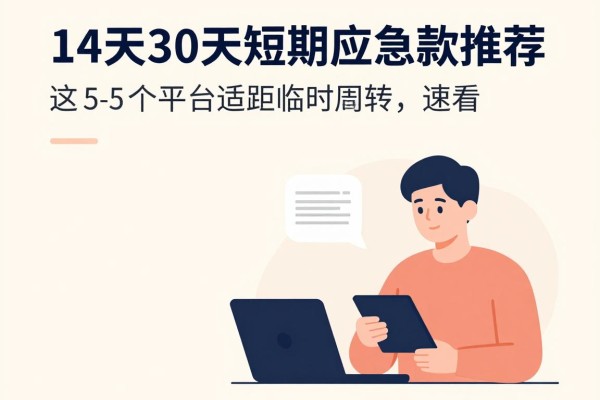 14天30天短期应急借款公众号推荐！这5个平台适配临时周转，速看