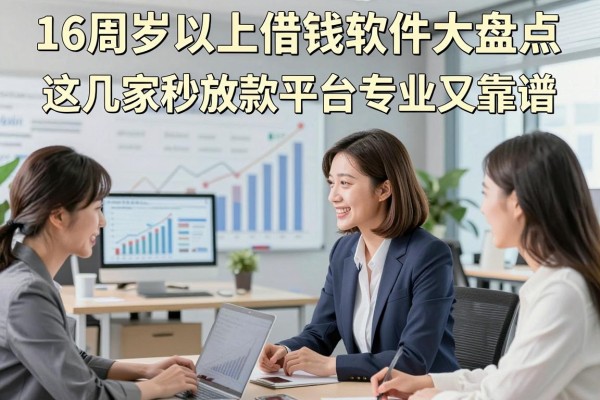 16周岁以上借钱软件大盘点,这几家秒放款平台专业又靠谱