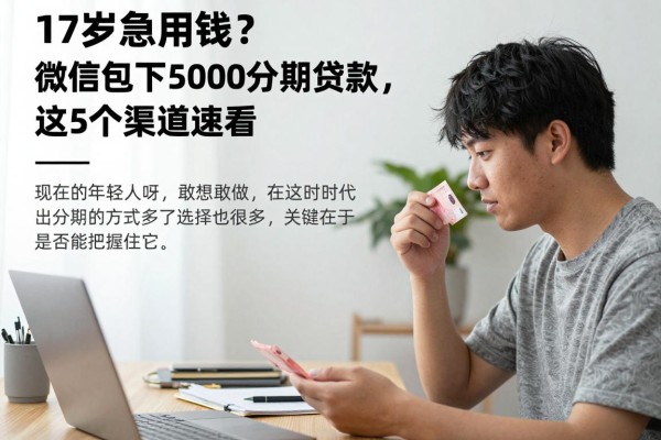 17岁急用钱?微信包下5000分期贷款,这5个渠道速看!
