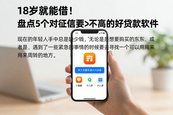 18岁就能借!盘点5个对征信要求不高的好贷款软件