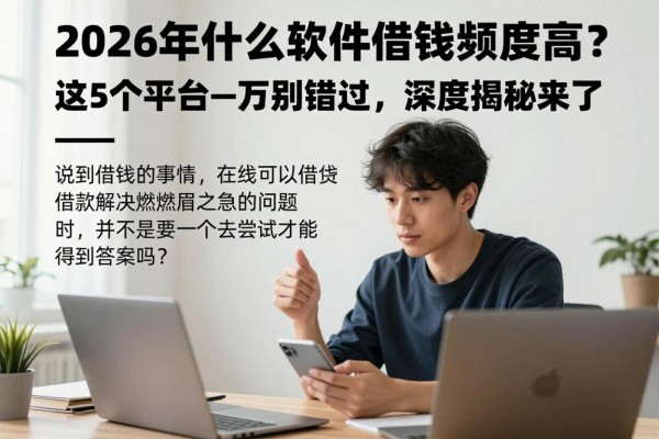 2026年什么软件借钱额度高？这5个平台千万别错过，深度揭秘来了！