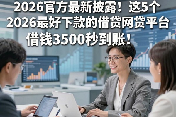 2026官方最新披露!这5个2026最好下款的借贷网贷平台,借钱3500秒到账!