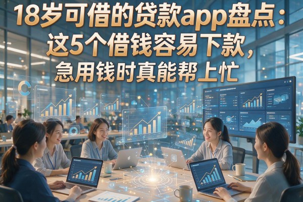 18岁可借的贷款app盘点：这5个借钱容易下款，急用钱时真能帮上忙