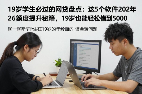 19岁学生必过的网贷盘点：这5个软件2026年额度提升秘籍，19岁也能轻松借到5000