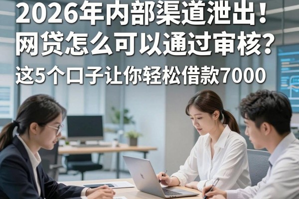 2026年内部渠道泄出!网贷怎么可以通过审核?这5个口子让你轻松借款7000