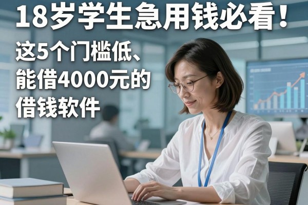 18岁学生急用钱必看!这5个门槛低、能借4000元的借钱软件速收藏