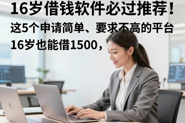 16岁借钱软件必过推荐！这5个申请简单、要求不高的平台，16岁也能借1500