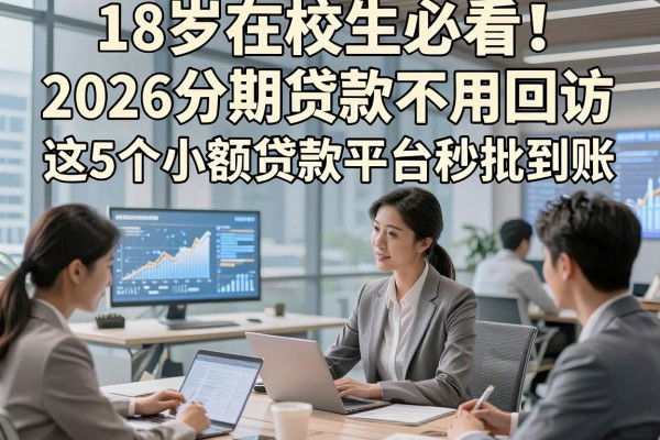 18岁在校生必看!2026分期贷款不用回访,这5个小额贷款平台秒批到账