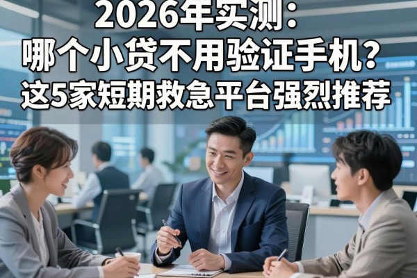 2026年实测:哪个小贷不用验证手机?这5家短期救急平台强烈推荐!