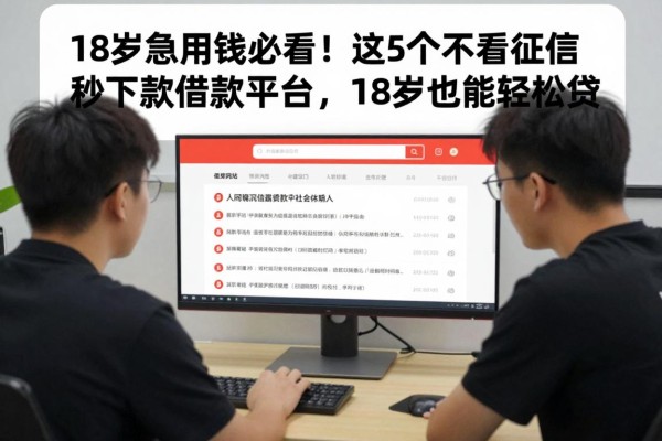 18岁急用钱必看！这5个不看征信秒下款的借款平台，18岁也能轻松贷