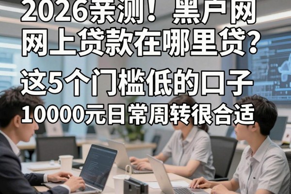 2026亲测！黑户网上贷款在哪里贷？这5个门槛低的口子，10000元日常周转很合适