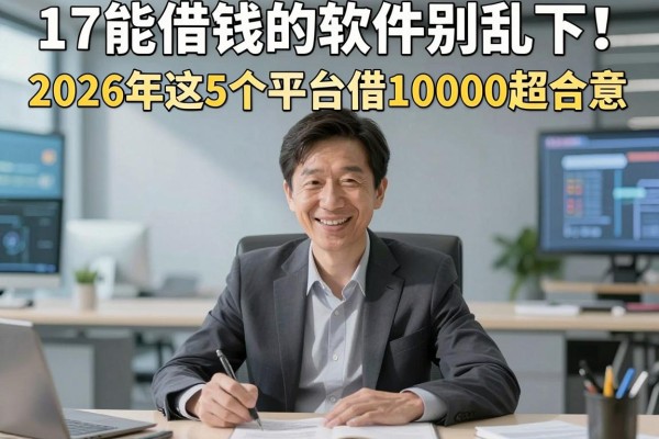 17能借钱的软件别乱下!2026年这5个平台借10000超合意,多数人还不知道