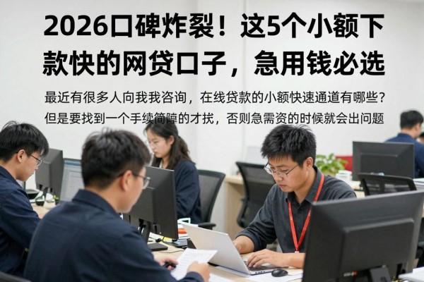 2026口碑炸裂!这5个小额下款快的网贷口子,急用钱必选!