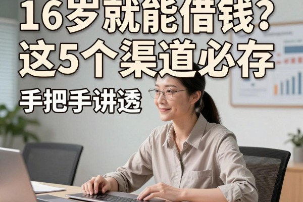 16岁就能借钱?这5个渠道必存,手把手讲透!