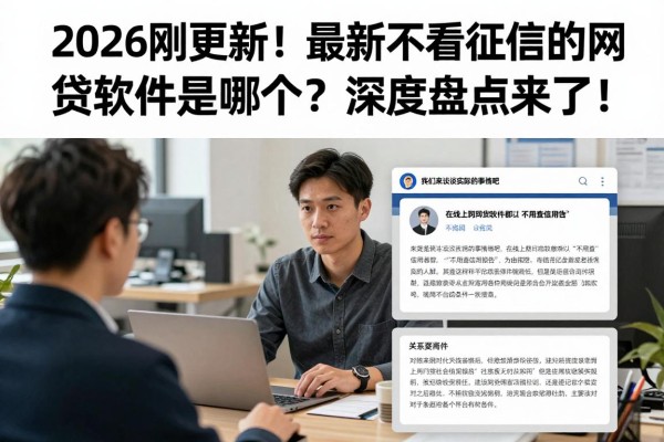2026刚更新！最新不看征信的网贷软件是哪个？深度盘点来了！
