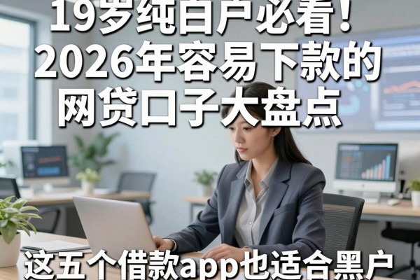 19岁纯白户必看!2026年容易下款的网贷口子大盘点,这五个借款app也适合黑户!