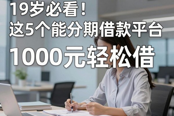 19岁必看！这5个能分期借款平台，1000元轻松借