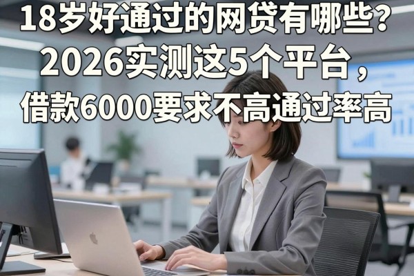 18岁好通过的网贷有哪些？2026实测这5个平台，借款6000要求不高通过率高