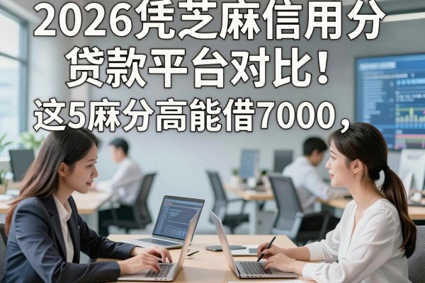 2026凭芝麻信用分贷款平台对比！这5个口子，芝麻分高能借7000