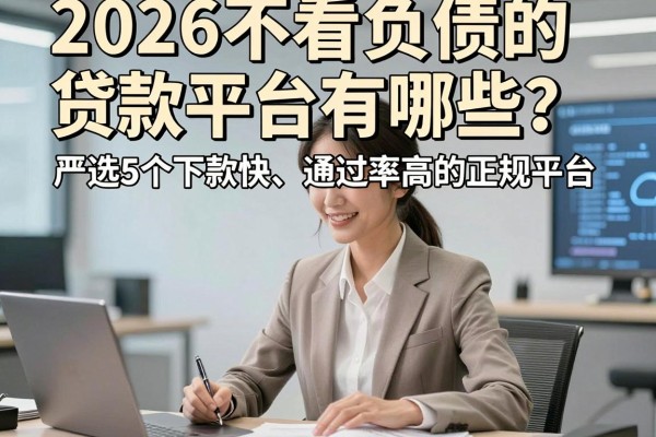 2026不看负债的贷款平台有哪些?严选5个下款快、通过率高的正规平台