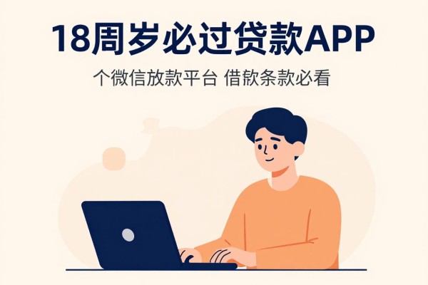 18周岁必过贷款app推荐！2026年这5个微信放款平台借款条款必看