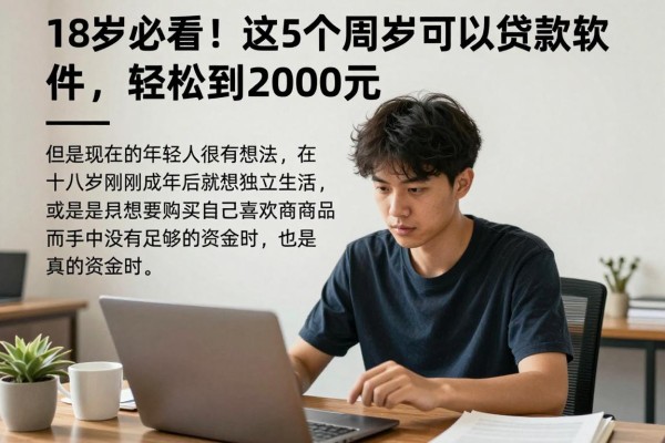 18岁必看!这5个18周岁可以贷款软件,轻松借到2000元