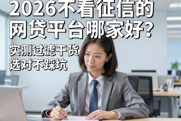 2026不看征信的网贷平台哪家好？实测过滤干货，选对不踩坑！