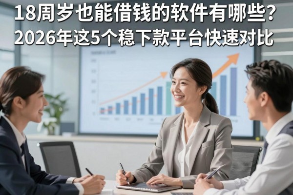 18周岁也能借钱的软件有哪些?2026年这5个稳下款平台快速对比,无视年龄限制很稳妥