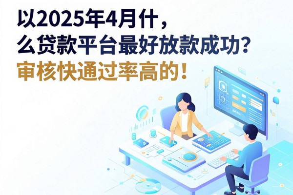 2025年4月什么贷款平台最好放款成功?审核快通过率高的五个借款平台搜罗!