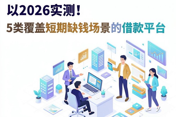 2026实测!5类覆盖短期缺钱场景的借款平台专业拆解,下款的网贷平台有哪些软件速看