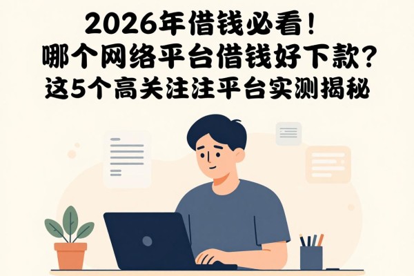 2026年借钱必看！哪个网络平台借钱好下款？这5个高关注度平台实测揭秘！