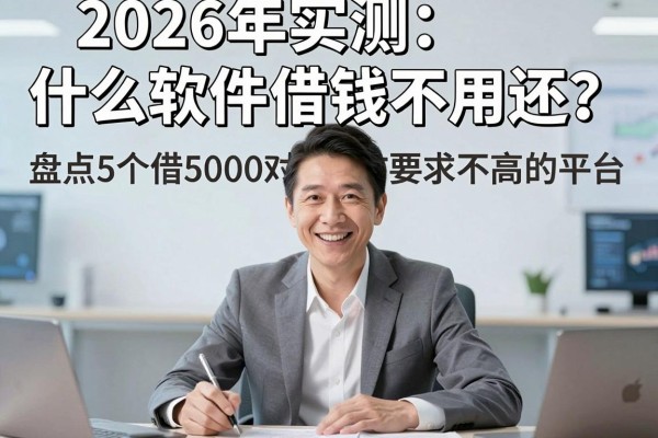 2026年实测：什么软件借钱不用还？盘点5个借5000对征信要求不高的平台