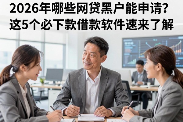 2026年哪些网贷黑户能申请?这5个必下款借款软件速来了解!