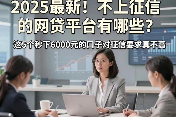 2025最新!不上征信的网贷平台有哪些?这5个秒下6000元的口子对征信要求真不高