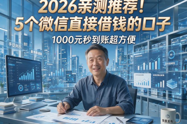 2026亲测推荐！5个微信直接借钱的口子，1000元秒到账超方便