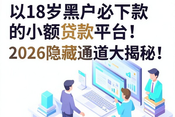18岁黑户必下款的小额贷款平台！2026隐藏通道大揭秘！
