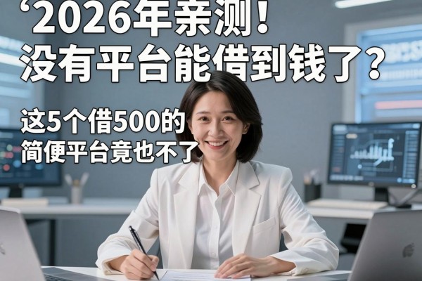 2026年亲测！没有平台能借到钱了？这5个借500的简便平台竟也借不了