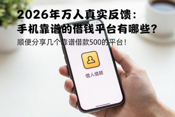 2026年万人真实反馈:手机靠谱的借钱平台有哪些?顺便分享几个靠谱借款500的平台!