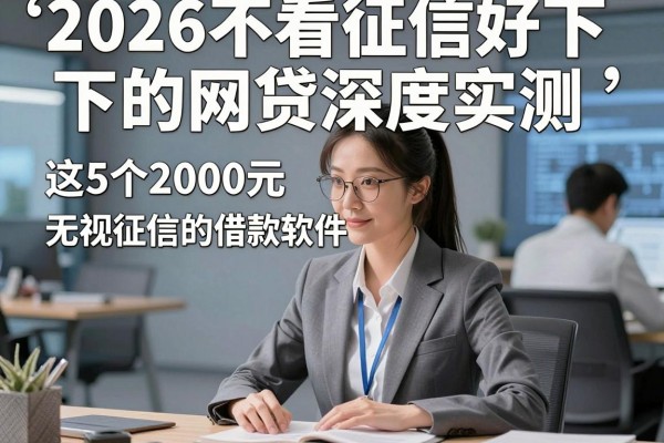 2026不看征信好下的网贷深度实测,这5个2000元无视征信的借款软件步骤超简单